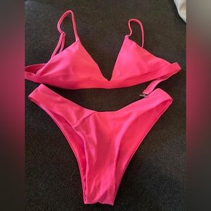 pink bikini
